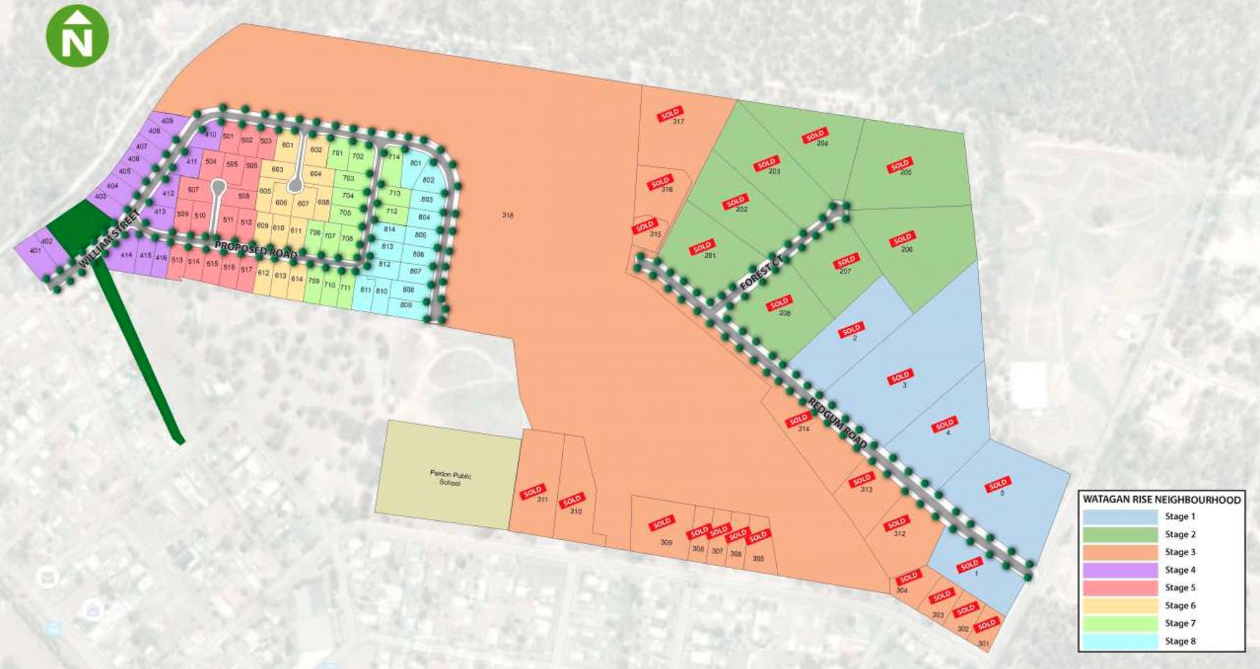 [Land for Sale] Watagan Rise Estate, Paxton OpenLot